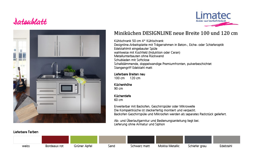 Miniküchen DESIGNLINE